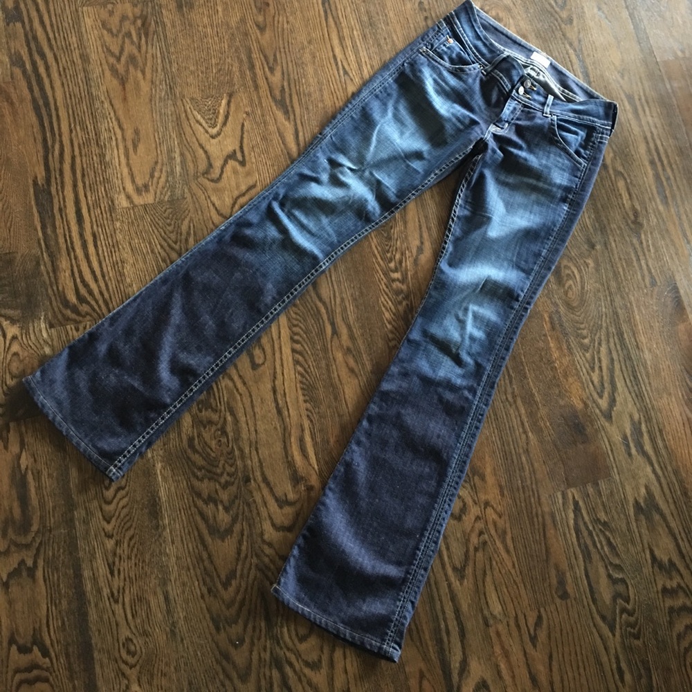 Hudson boot cut jeans size 28